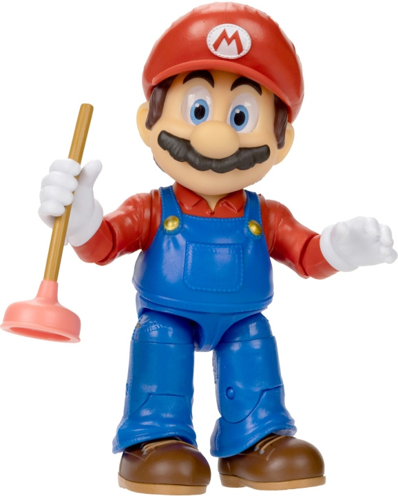 JAKKS Pacific Nintendo Super Mario Bros Movie - Mario-figuuri ryhmässä LELUT, TUOTTEET LAPSILLE JA VAUVOILLE / Leikkikalut, Askartelu &Pelit / Figuurit & miniatyyrit @ TP E-commerce Nordic AB (C53393)