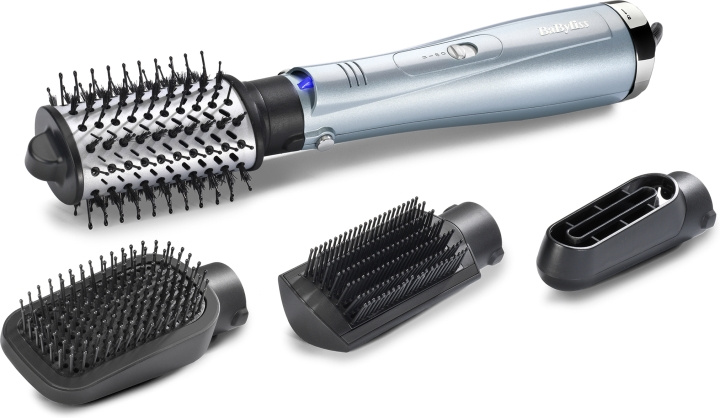 BaByliss AS774E Hydro-Fusion 4-in-1 Hair Dryer Brush ilmakiharrin ryhmässä KAUNEUS JA TERVEYS / Hiukset &Stailaus / Muotoilutyökalut / Hiustenkuivaimet @ TP E-commerce Nordic AB (C53410)
