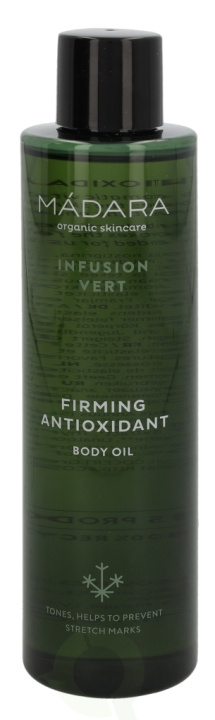 Madara Infusion Vert Firming Antioxidant Body Oil 200 ml ryhmässä KAUNEUS JA TERVEYS / Ihonhoito / Kehon hoito / Vartalovoide @ TP E-commerce Nordic AB (C53441)