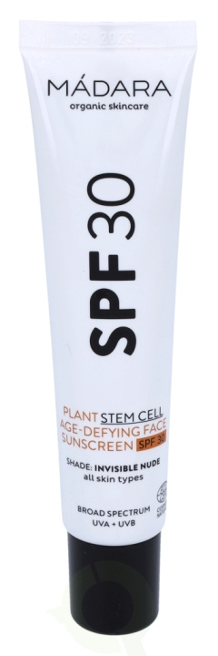Madara Plant Stem Cell Age Defying Sunscreen SPF30 40 ml All Skin Types ryhmässä KAUNEUS JA TERVEYS / Ihonhoito / Rusketus / Aurinkosuoja @ TP E-commerce Nordic AB (C53484)