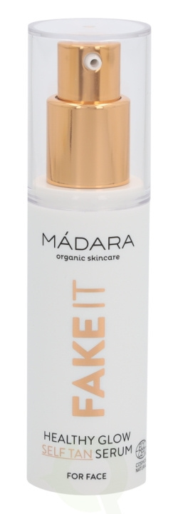 Madara Fake It Healthy Glow Self Tan Serum 30 ml Light To Medium, All Skin Types ryhmässä KAUNEUS JA TERVEYS / Ihonhoito / Kasvot / Seerumit iholle @ TP E-commerce Nordic AB (C53485)