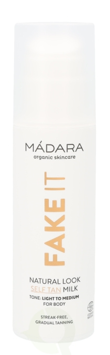 Madara Fake It Natural Look Self-Tan Milk 150 ml Light To Medium / For Body All Skin Types ryhmässä KAUNEUS JA TERVEYS / Ihonhoito / Rusketus / Itseruskettava @ TP E-commerce Nordic AB (C53486)