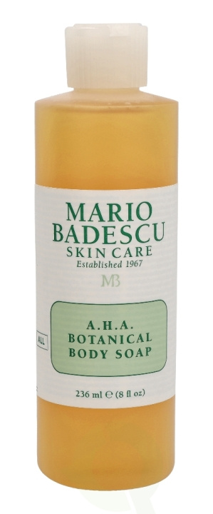 Mario Badescu AHA Botanical Body Soap 236 ml ryhmässä KAUNEUS JA TERVEYS / Ihonhoito / Kehon hoito / Kylpy- ja suihkugeelit @ TP E-commerce Nordic AB (C53529)