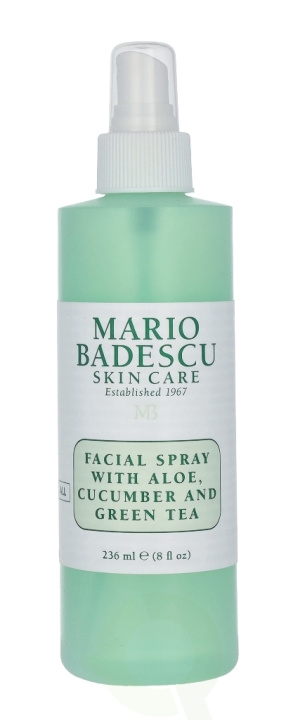 Mario Badescu Facial Spray With Aloe 236 ml Cucumber & Green Tea ryhmässä KAUNEUS JA TERVEYS / Ihonhoito / Kasvot / Kasvovesi ja Facemist @ TP E-commerce Nordic AB (C53551)