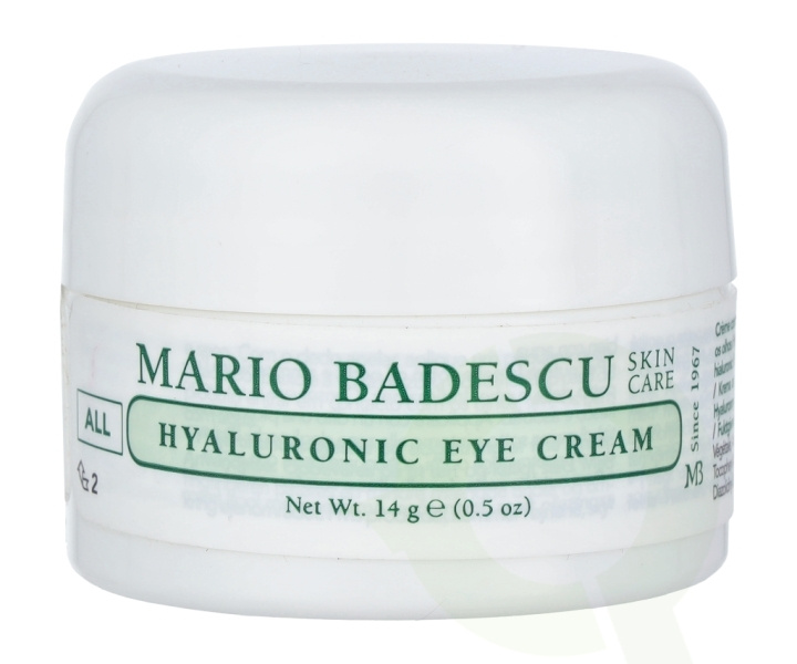 Mario Badescu Hyaluronic Eye Cream 14 gr ryhmässä KAUNEUS JA TERVEYS / Ihonhoito / Kasvot / Silmät @ TP E-commerce Nordic AB (C53572)
