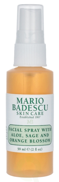 Mario Badescu Facial Spray With Aloe, Sage & Orange Blossom 59 ml ryhmässä KAUNEUS JA TERVEYS / Ihonhoito / Kasvot / Kasvovesi ja Facemist @ TP E-commerce Nordic AB (C53590)