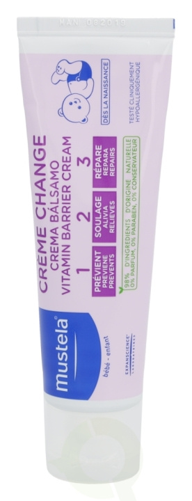 Mustela Creme Change Vitamin Barrier Cream 50 ml ryhmässä KAUNEUS JA TERVEYS / Ihonhoito / Kehon hoito / Vartalovoide @ TP E-commerce Nordic AB (C53835)