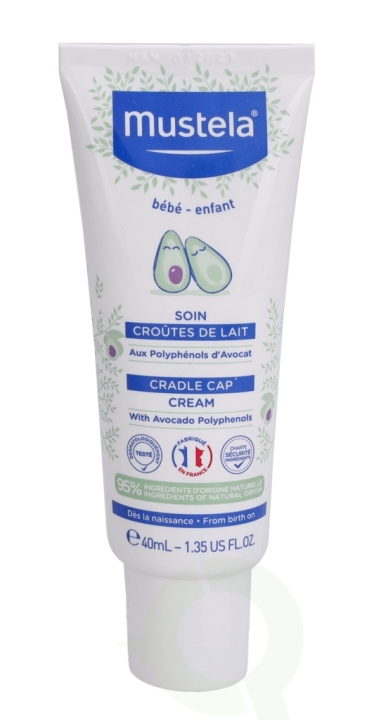 Mustela Bebe Cradle Cap Cream 40 ml ryhmässä KAUNEUS JA TERVEYS / Ihonhoito / Kehon hoito / Vartalovoide @ TP E-commerce Nordic AB (C53855)
