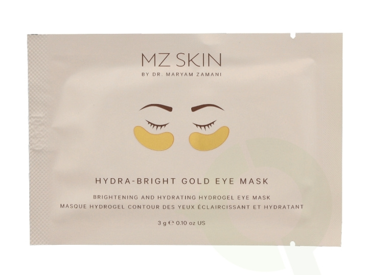 Mz Skin Hydra-Bright Golden Eye Treatment Mask Set 15 g 5x3gr ryhmässä KAUNEUS JA TERVEYS / Ihonhoito / Kasvot / Naamiot @ TP E-commerce Nordic AB (C53892)