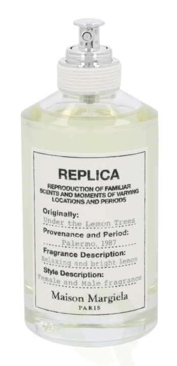 Maison Margiela Replica Under The Lemon Trees Edt Spray 100 ml Unisex Fragrance ryhmässä KAUNEUS JA TERVEYS / Tuoksut & Parfyymit / Parfyymit / Unisex @ TP E-commerce Nordic AB (C53900)
