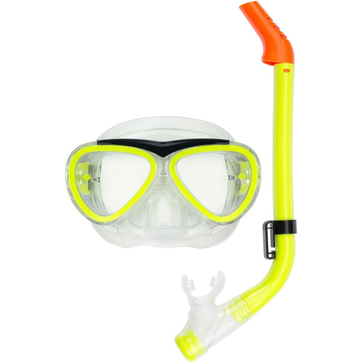 SportMe Snorkelset Junior Gul ryhmässä LELUT, TUOTTEET LAPSILLE JA VAUVOILLE / Ulkoleut / Kylpylelut @ TP E-commerce Nordic AB (C53944)