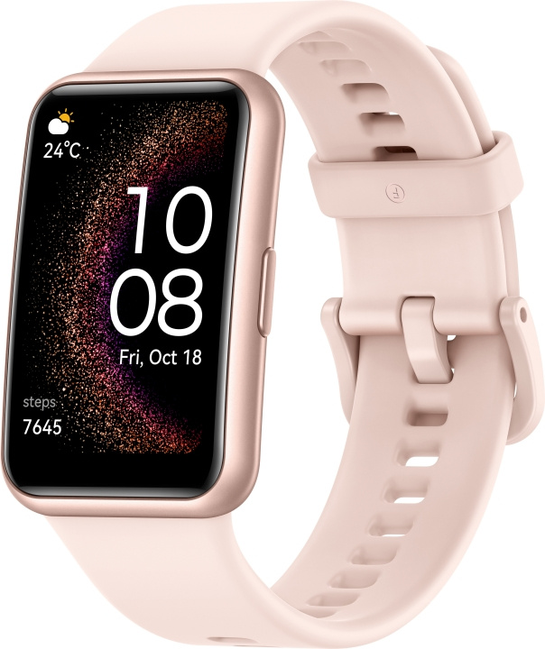 Huawei Watch Fit SE -aktiivisuusranneke, vaaleanpunainen ryhmässä URHEILU, VAPAA-AIKA JA HARRASTUS / Urheilu- ja sykekellot / Älykellot @ TP E-commerce Nordic AB (C54066)
