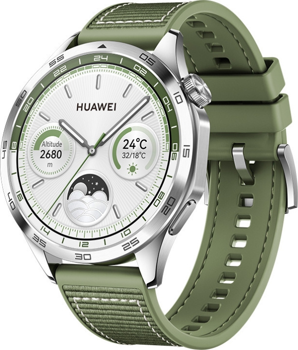 Huawei Watch GT4 Active -älykello, 46 mm, vihreä ryhmässä URHEILU, VAPAA-AIKA JA HARRASTUS / Urheilu- ja sykekellot / Älykellot @ TP E-commerce Nordic AB (C54089)
