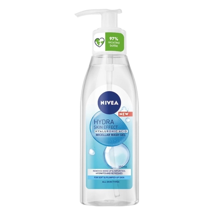 Nivea Hydra Skin Effect Micellar Face Wash 150ml ryhmässä KAUNEUS JA TERVEYS / Ihonhoito / Kasvot / Puhdistus @ TP E-commerce Nordic AB (C54113)