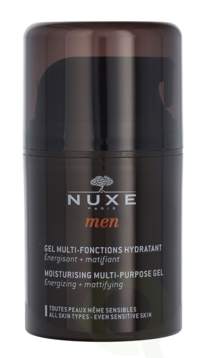 Nuxe Men Moisturizing Multi-Purpose Gel 50 ml For All Skin Types - Even Sensitive Skin ryhmässä KAUNEUS JA TERVEYS / Ihonhoito / Kasvot / Päivävoide @ TP E-commerce Nordic AB (C54276)