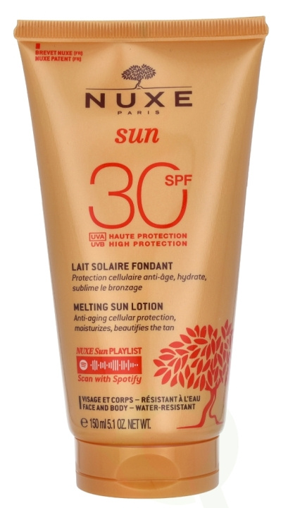 Nuxe Sun Delicious lotion High Protection SPF30 150 ml ryhmässä KAUNEUS JA TERVEYS / Ihonhoito / Rusketus / Aurinkosuoja @ TP E-commerce Nordic AB (C54277)