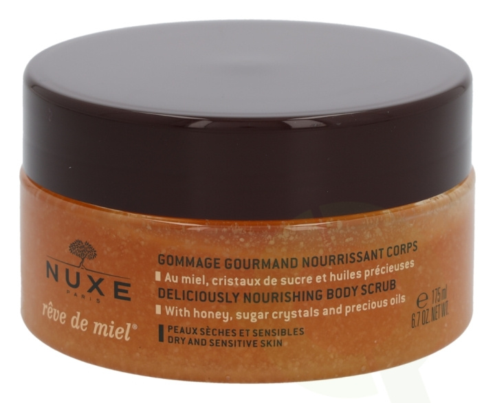 Nuxe Reve De Miel Body Scrub 175 ml Dry & Sensitive Skin ryhmässä KAUNEUS JA TERVEYS / Ihonhoito / Kehon hoito / Vartalovoide @ TP E-commerce Nordic AB (C54281)