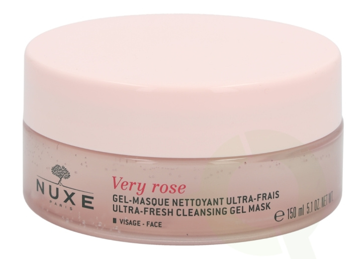 Nuxe Very Rose Ultra-Fresh Cleansing Gel Mask 150 ml Visage - Face ryhmässä KAUNEUS JA TERVEYS / Ihonhoito / Kasvot / Naamiot @ TP E-commerce Nordic AB (C54297)