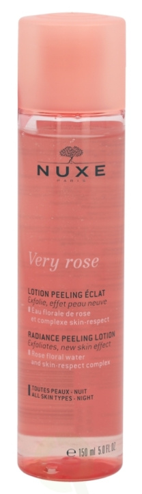 Nuxe Very Rose Radiance Peeling Lotion 150 ml ryhmässä KAUNEUS JA TERVEYS / Ihonhoito / Kasvot / Kuorinta @ TP E-commerce Nordic AB (C54302)