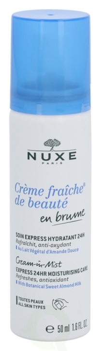 Nuxe Creme Fraiche De Beaute Express 24H Moisturising Care 50 ml All Skin Types ryhmässä KAUNEUS JA TERVEYS / Ihonhoito / Kasvot / Kasvovoide @ TP E-commerce Nordic AB (C54306)