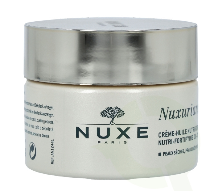 Nuxe Nuxuriance Gold Nutri-Fortifying Oil Cream 50 ml Dry Skin, Weakened By Age ryhmässä KAUNEUS JA TERVEYS / Ihonhoito / Kasvot / Päivävoide @ TP E-commerce Nordic AB (C54309)