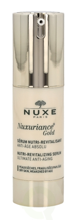 Nuxe Nuxuriance Gold Nutri-Revitalizing Serum 30 ml Ultimate Anti- Aging, Dry Skin, Weakened By Age ryhmässä KAUNEUS JA TERVEYS / Ihonhoito / Kasvot / Seerumit iholle @ TP E-commerce Nordic AB (C54310)