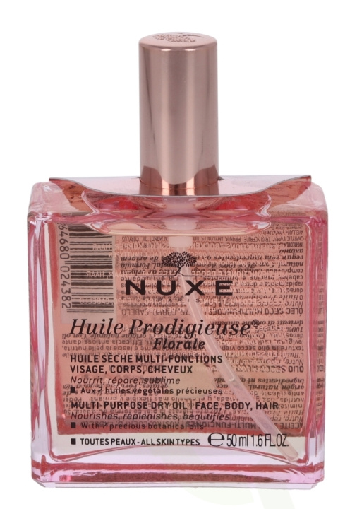 Nuxe Huile Prodigieuse Florale Multi-Purpose Dry Oil 50 ml Face, Body, Hair / All Skin Types ryhmässä KAUNEUS JA TERVEYS / Ihonhoito / Kasvot / Kasvoöljy @ TP E-commerce Nordic AB (C54318)