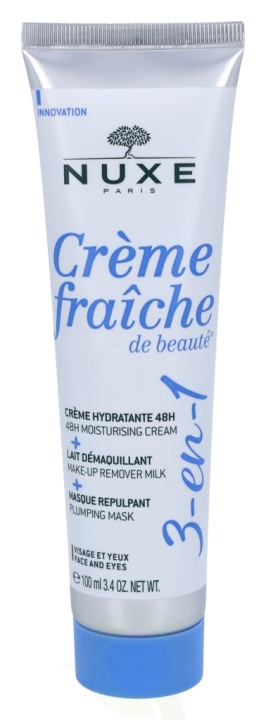 Nuxe Creme Fraiche De Beaute 3-In-1 Face Cream 100 ml Face And Eyes ryhmässä KAUNEUS JA TERVEYS / Ihonhoito / Kasvot / Kasvovoide @ TP E-commerce Nordic AB (C54340)