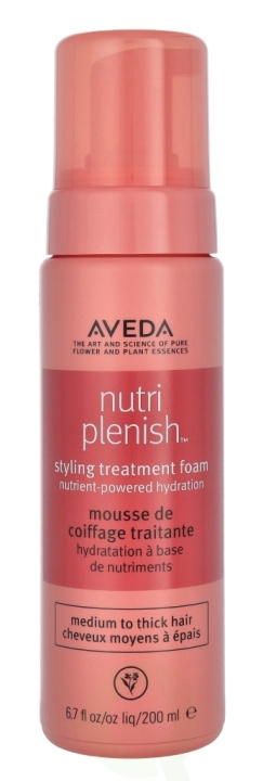 Aveda NutriPlenish Styling Treatment Foam 200 ml ryhmässä KAUNEUS JA TERVEYS / Hiukset &Stailaus / Hiusten stailaus / Hiusten muotoiluvaahto @ TP E-commerce Nordic AB (C54370)
