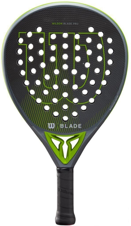 Wilson Blade Pro V2 -padelmaila, harmaa/vihreä ryhmässä URHEILU, VAPAA-AIKA JA HARRASTUS / Urheiluvälineet / Padel-mailat @ TP E-commerce Nordic AB (C54598)