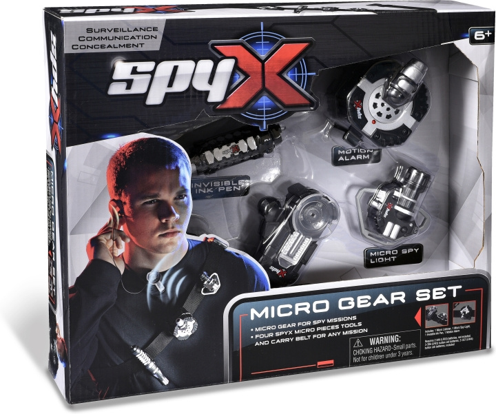 SpyX Micro Gear Set -vakoilusetti ryhmässä URHEILU, VAPAA-AIKA JA HARRASTUS / Hauskat tavarat / Vakoiluvälineet @ TP E-commerce Nordic AB (C54611)
