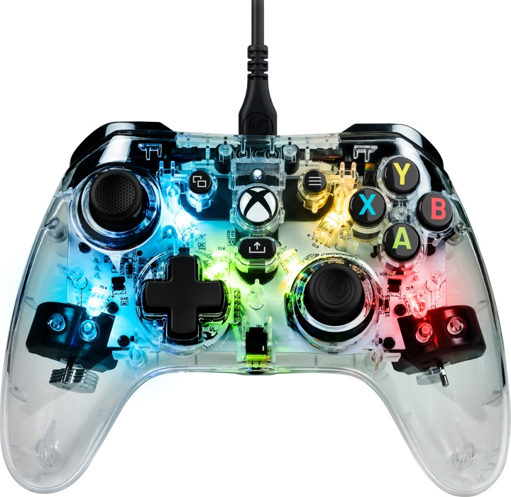 Nacon Evol-X trådbunden spelkontroll till Xbox/PC, RGB ryhmässä KODINELEKTRONIIKKA / Pelikonsolit & Tarvikkeet / Xbox Series X / Tarvikkeet @ TP E-commerce Nordic AB (C54670)
