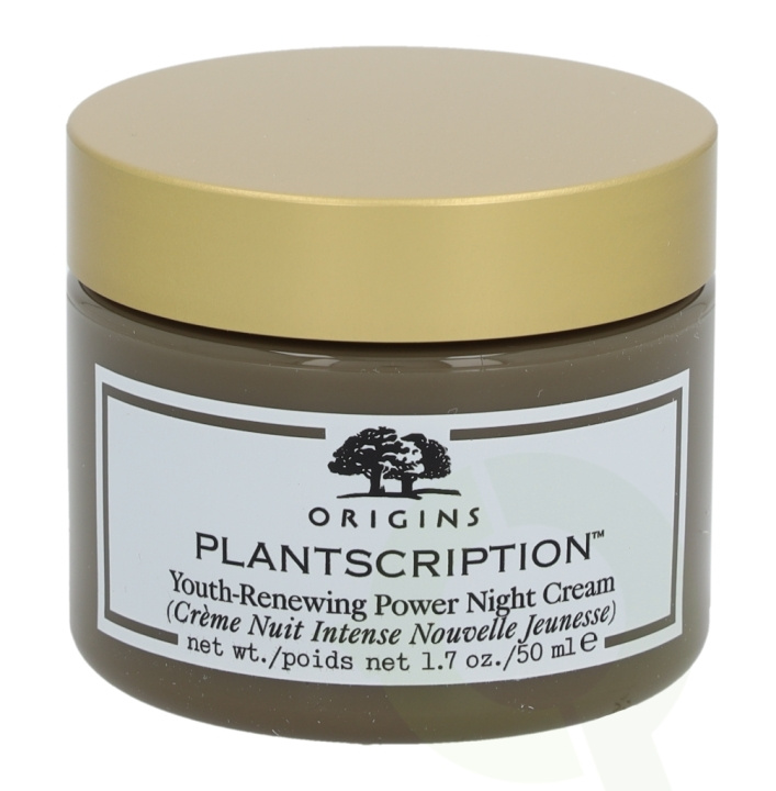 Origins Plantscription Youth-Renewing Power Night Cream 50 ml ryhmässä KAUNEUS JA TERVEYS / Ihonhoito / Kasvot / Kasvovoide @ TP E-commerce Nordic AB (C54691)