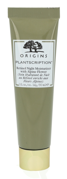 Origins Plantscription Retinol Night Moisturizer 30 ml With Alpine Flower ryhmässä KAUNEUS JA TERVEYS / Ihonhoito / Kasvot / Yövoide @ TP E-commerce Nordic AB (C54716)