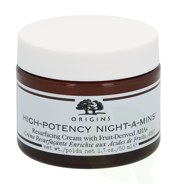 Origins High-Potency Night-A-Mins Resurfacing Cream 50 ml ryhmässä KAUNEUS JA TERVEYS / Ihonhoito / Kasvot / Kasvovoide @ TP E-commerce Nordic AB (C54721)
