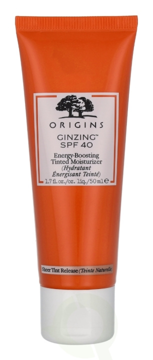 Origins Ginzing Energy-Boosting Tinted Moisturizer SPF40 50 ml Sheer Tint Release ryhmässä KAUNEUS JA TERVEYS / Ihonhoito / Kasvot / Sävyttävä kosteusvoide @ TP E-commerce Nordic AB (C54731)