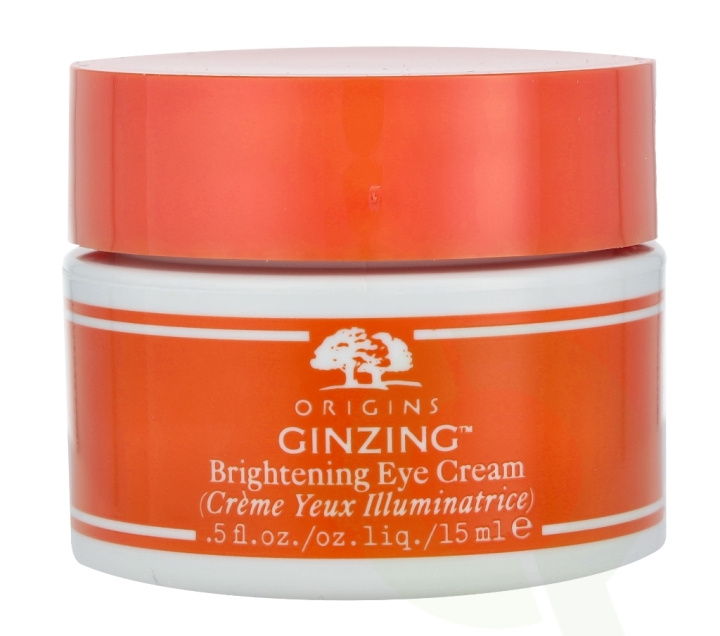 Origins Ginzing Brightening Eye Cream 15 ml With Caffeine And Ginseng - Cool ryhmässä KAUNEUS JA TERVEYS / Ihonhoito / Kasvot / Silmät @ TP E-commerce Nordic AB (C54752)