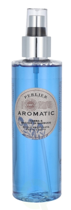 Perlier Aromatic Amber & Elderberry Perfumed Body Water 200 ml ryhmässä KAUNEUS JA TERVEYS / Ihonhoito / Kehon hoito / Vartalosuihke @ TP E-commerce Nordic AB (C54777)