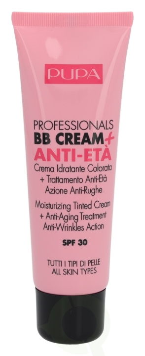 Pupa Milano Pupa Pupa Professionals BB Cream + Anti-Eta SPF30 50 ml #001 Nude ryhmässä KAUNEUS JA TERVEYS / Meikit / Meikit Kasvot / CC/BB Voiteet @ TP E-commerce Nordic AB (C54838)