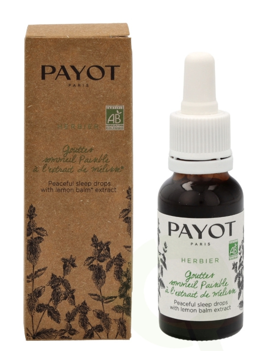 Payot Herbier Peaceful Sleep Drops 20 ml With Lemon ryhmässä KAUNEUS JA TERVEYS / Ihonhoito / Kehon hoito / Vartalovoide @ TP E-commerce Nordic AB (C54975)