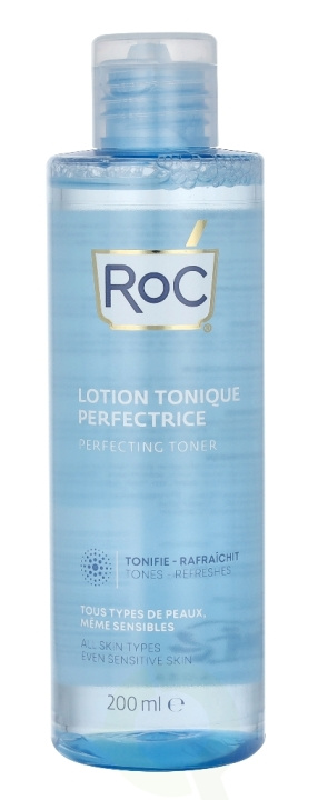 ROC Perfecting Toner 200 ml All Skin Types, Even Sensitive Skin ryhmässä KAUNEUS JA TERVEYS / Ihonhoito / Kasvot / Kasvovesi ja Facemist @ TP E-commerce Nordic AB (C54988)