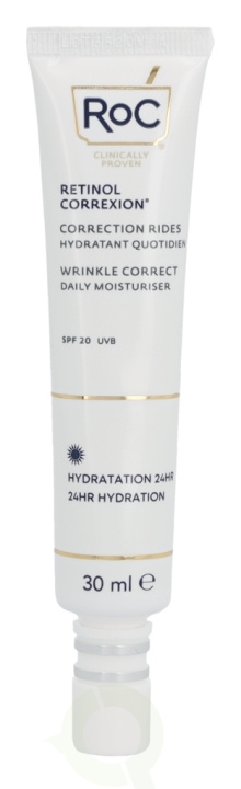 ROC Retinol Correxion Wrinkle Correct Daily Moist. SPF20 30 ml ryhmässä KAUNEUS JA TERVEYS / Ihonhoito / Kasvot / Kasvovoide @ TP E-commerce Nordic AB (C54992)