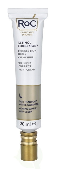ROC Retinol Correxion Wrinkle Correct Night Cream 30 ml ryhmässä KAUNEUS JA TERVEYS / Ihonhoito / Kasvot / Yövoide @ TP E-commerce Nordic AB (C54993)