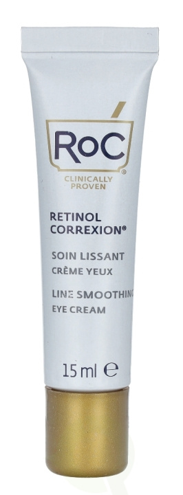 ROC Retinol Correxion Line Smoothing Eye Cream 15 ml ryhmässä KAUNEUS JA TERVEYS / Ihonhoito / Kasvot / Silmät @ TP E-commerce Nordic AB (C54994)