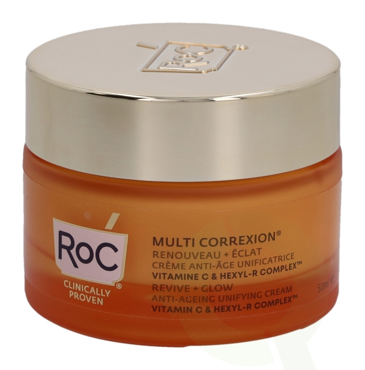 ROC Multi Correxion Anti-Aging Unifying Cream - Rich 50 ml Revive + Glow ryhmässä KAUNEUS JA TERVEYS / Ihonhoito / Kasvot / Anti-age-voide @ TP E-commerce Nordic AB (C54996)