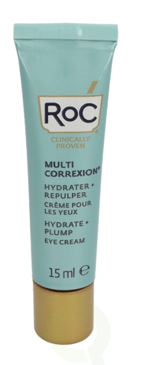ROC Multi Correxion Hydrate & Plump Eye Gel Cream 15 ml ryhmässä KAUNEUS JA TERVEYS / Ihonhoito / Kasvot / Silmät @ TP E-commerce Nordic AB (C55006)