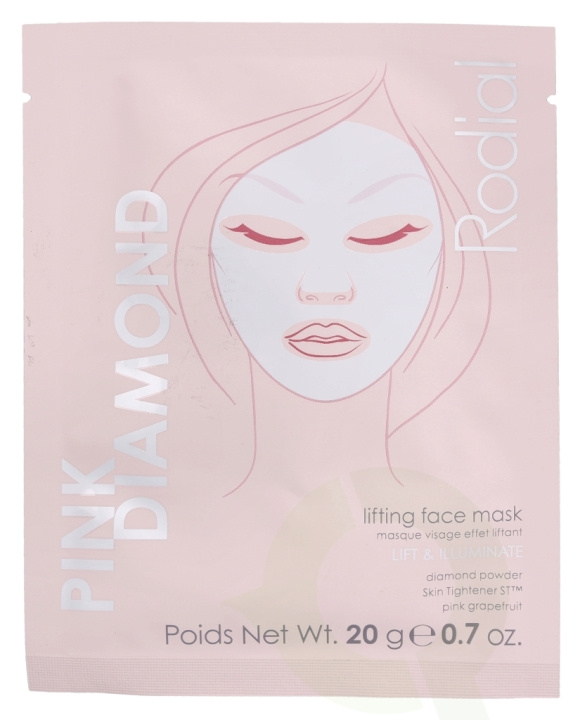 Rodial Pink Diamond Instant Lifting Mask 20 g ryhmässä KAUNEUS JA TERVEYS / Ihonhoito / Kasvot / Naamiot @ TP E-commerce Nordic AB (C55044)