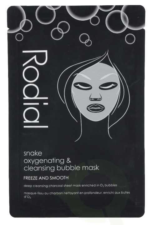 Rodial Snake Bubble Mask 22 g ryhmässä KAUNEUS JA TERVEYS / Ihonhoito / Kasvot / Naamiot @ TP E-commerce Nordic AB (C55052)