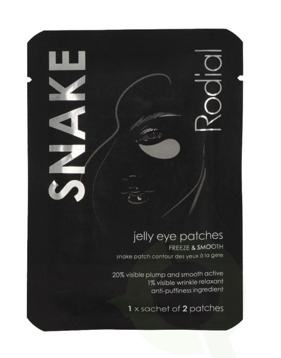 Rodial Snake Jelly Eye Patche 3 g ryhmässä KAUNEUS JA TERVEYS / Ihonhoito / Kasvot / Naamiot @ TP E-commerce Nordic AB (C55054)