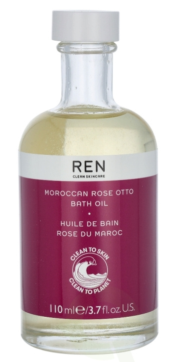 REN Moroccan Rose Otto Bath Oil 110 ml ryhmässä KAUNEUS JA TERVEYS / Ihonhoito / Kehon hoito / Kylpy- ja suihkugeelit @ TP E-commerce Nordic AB (C55102)